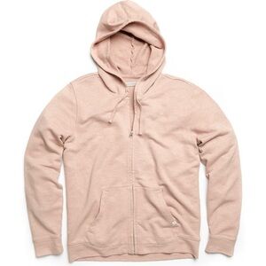 Outerknown Sur Snap Hoodie, Pink Moment/ XL